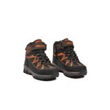 Ayk's Kahve-Turuncu İçi Polarlı Kaymaz Tabanlı Erkek Çocuk Outdoor Trekking Bot 2301 P