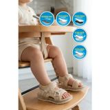 Ayk's Sedef Ortopedik Tabanlı Cırtlı Bebek Sandalet 25T104 B