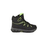 Ayk's Siyah-Yeşil İçi Polarlı Kaymaz Tabanlı Erkek Çocuk Outdoor Trekking Bot 2301 F