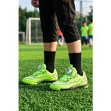 Ayk's Yeşil-Siyah Akıllı Bağcıklı Unisex Çocuk Halı Saha Ayakkabısı 620