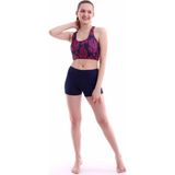 Aykum Aykum,kadın Badili Bikini Takımı Şortlu Şortu Astarlı - 40 - Lacivert