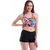 Aykum Aykum,kadın Badili Bikini Takımı Şortlu Şortu Astarlı - 40 - Siyah - Sarı