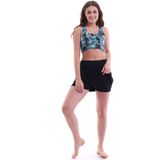Aykum Kadın Bikini Takımı Şort Etekli Tasarım ve Renkli Desen ile Plajda Fark Yaratın - 40 - Karışık