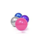 AYLA STAND 20 cm Fitilli Pilates Topu, Pompa Seti, Yoga, Denge, Egzersiz, Fitness