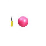 AYLA STAND 20 Cm Fitilli Pilates Topu Ve Pompa Seti Plates Denge Yoga Spor Egzersiz Top Jimnastik Fitness Gym