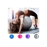 AYLA STAND 65 cm Pilates Topu, Gri Renk, Egzersiz ve Spor