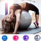 AYLA STAND 65 Cm Pilates Topu Gri Renk Y Spor Evde Spor Egzersiz