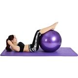 AYLA STAND Pilates Topu Büyük Boy Kalın Yoga Pilates Top + Pompa 65 Cm+Pompa