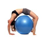 Ayla Stand Pilates Topu Kalın Büyük Boy Pilates Topu 65 Cm