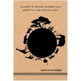 Aylak Adam Hobi 8681980581165 Henry David Thoreau Kraft Defter