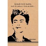 Aylak Adam Hobi 8681980581431 Frida Kahlo 2 Kraft Defter