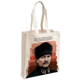 Aylak Adam Hobi 8681980581806 Mustafa Kemal Atatürk Kadın Günlük Bez Çanta