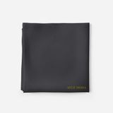 Ayle Moda Başörtüsü Koyu Gri Polyester Düz 72x200 cm Kadınlar için Şifon Şal