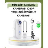 Aylina Mey Ithalat® 1080P Wifi Spor Kamerası Su Geçirmez Mini Aksiyon Kamera