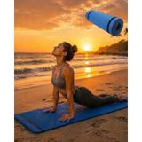 Aylina Mey Ithalat® 10MM Yoga Matı Mavi