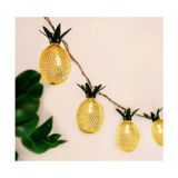 Aylina Mey Ithalat® 2 Metre 10 LED Pilli 2 Kademeli Ananas LED Işık