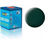 Aylina Mey Ithalat® Aqua Color Black Green - Mat Boya- 18 ml