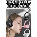 Aylina Mey Ithalat® Kablosuz Bluetooth Kulaklık Anc/enc Destekli Kulak Üstü Yüksek Ses Kaliteli