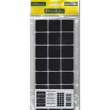 Aylina Mey Ithalat® Pacific 6030 Bl Yapışkanlı Keçe 30 mm x 30 mm Siyah