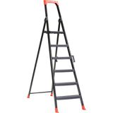 Aylina Mey Ithalat® Saraylı Wonder Plastik Basamaklı Merdiven 5+1