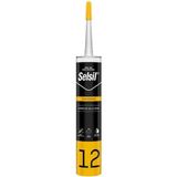 Aylina Mey Ithalat® Selsil 12 Ayna Silikonu Şeffaf 280 ml