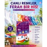Aylux Toz Deterjanı Beyazlar & Renkliler 9 kg Sık Yıkananlar