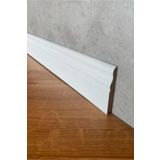 aym akasya yapı market (5 ADET-14 METRE ) 8 CM PVC KAPLAMALI AHŞAP SÜPÜRGELİK BOY 280 CM (PELİ MARKA)