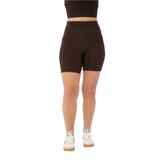 Ayma Active Biker EcoVero Viskoz Şort (Kahverengi, XS)