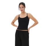 Ayma Active Gots Sertifikalı Sütyenli Yoga Atlet (Siyah, L)