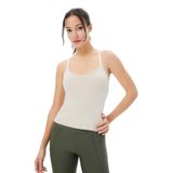 Ayma Active Gots Sertifikalı Sütyenli Yoga Atlet (Taş, S)