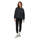 Ayma Active Organik Pamuk Kanguru Cepli Kapşonlu Oversize Sweatshirt (Antrasit, S)