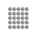 AYMAGNET 10 Adet 624zz Mikro Rulman, Metal Mühürlü Çok Amaçlı Bilya, 3d Yazıcı Rulmanı - 4x13x5 Ölçülerinde