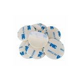 AYMAGNET 50 Adet, 3m, Köpüklü Yuvarlak , Çift Taraflı Bant, Yuvarlak Kesimli, Çok Güçlü, (ÇAP: 30 MM)