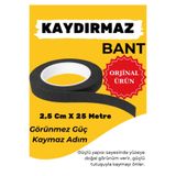 AYMAGNET Yapışkanlı Merdiven Kaydırmaz Bant Bandı - Kaymaz Bant 5 Cm Genişlik 25 Metre Uzunluk