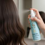 AYMELEK Kadın Keratin Saç Bakım Sütü (Durulanmayan Sprey, Onarıcı,ısı Korumalı) Tüm Saç Tipleri - beyaz