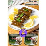 AYMELEK Yaprak Sarma (2 KUTU) Yerli Üretim 400 gr Doğal Besin Deposu Hazır Yemek