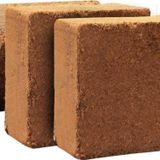 Aymen Çiçekçilik 60 - 65 Lt Sıkıştırılmış Hindistan Cevizi Torfu - 4 - 5 Kg Blok Ithal Organik Cocopeat Kokopit