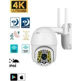 Aymestore 360° Gece Görüş Sensörlü Harekete Duyarlı 1080P 4K Ip Güvenlik Kamerası