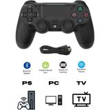 Aymestore Kablosuz Titreşimli Oyun Kolu Joystick Ps4 Kolu Ps Pc Tv Uyumlu