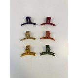 Aymeta Kadın ve Çocuk Küçük ( 6 cm ) Mandal Toka 3 Adet - Sonbahar