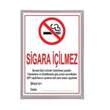 AYMİ EĞİTİM Evreka 35X50 Sigara Içilmez Alüminyum Çerçeve