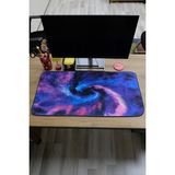 Aymira Home Dijital Baskı Bilgisayar Klavye Altlığı Masa Düzenleyici Oyuncu Mouse Pad Mat 40*80 - Kaymaz