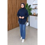 aymiraa Kadın Püskül Detaylı Rahat Kalıp Tesettür Sweatshirt Tunik