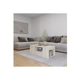 AYMOBSAN Lila Orta Sehpa 3'lü Takım Zigonlu Modern, 100 Cm, Traverten