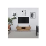 Aymobsan Liva Tv Sehpası Bazalı 160 Cm - Atlantik Çam