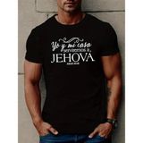 Aymood Erkek Jehova Baskılı Süprem T-Shirt - Siyah - S - M