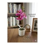 Aymumi Home Dekoratif Orkide Yapay Çiçek Saksıda Premium Gerçek Görünümlü Masa Üstü Ev & Ofis Dekoru