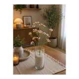 aymumi home Yapay Pembe Cipso Çiçeği Dekoratif Dal Çiçek Ev Salon Ofis Masa Üstü Dekorasyonu(vazo dahil değildir)