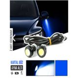 Ayna Alti Kartal Goz 2Li Led - Mavı