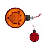 Ayna Alti Kupe Ici Dolu 30 Ledli 120Mm 12V-24V Sari - Kirmizi - Fr0331-Yr